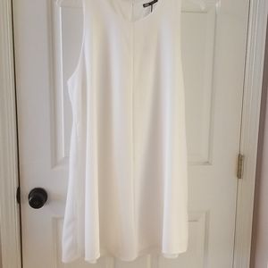 White swing dress